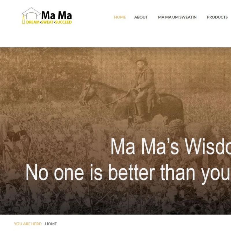 Screengrab from MaMaUnderstood.com Image supplied by site owner